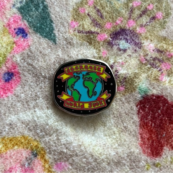 DFTBA Jewelry - “Decrease World Suck" Project for Awesome Nerdfighteria Pin